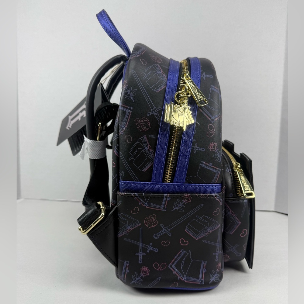 Romantasy Books Loungefly Mini Backpack Books-A-Million Exclusive - Picture 12 of 14